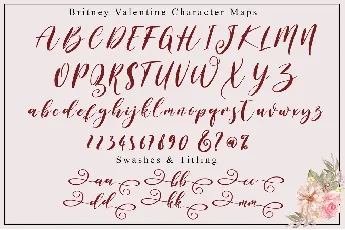 Britney Valentine font