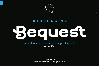 Bequest font