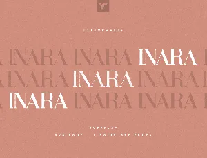 Inara Demo font