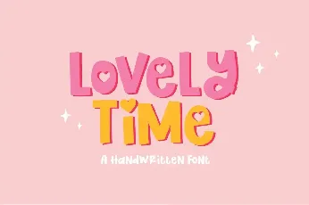 Lovely Time font