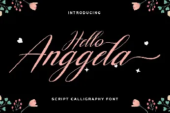 Hello Anggela font