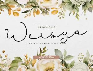 Weisya font