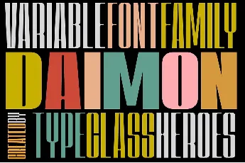 Daimon font