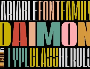 Daimon font