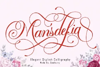 Mansdefia font