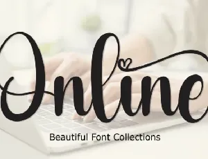 Online Script Typeface font