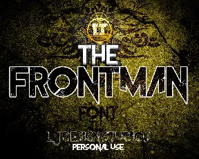 The FrontMan font