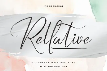 Rellative Demo font