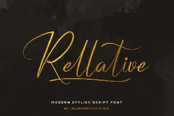 Rellative Demo font