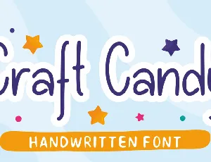 Craft Candy font