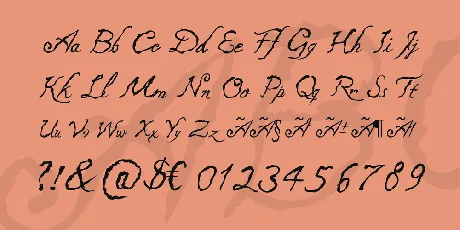 Caligraf 1435 font