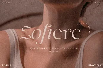 Zofiere font