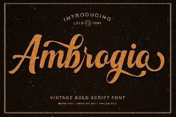 Ambrogio font