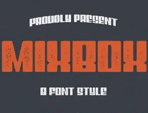 MixBox Family font