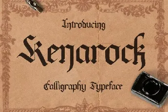 Kenarock font