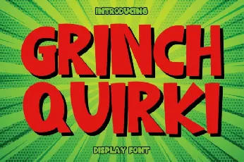 Grinch Quirki font