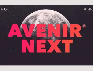 Avenir Next font