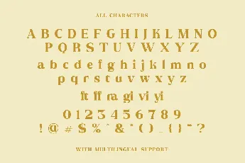 Hedgier font