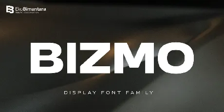 Bizmo Trial font