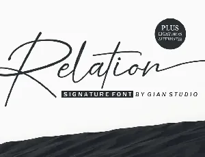 Relation font