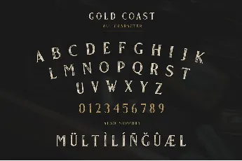 Gold Coast Free font