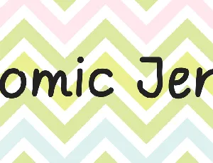 Comic Jens font