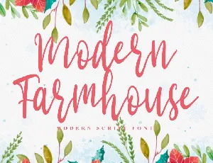 Modern Farmhouse font