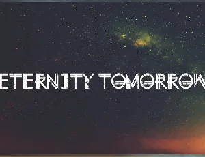 Eternity Tomorrow font