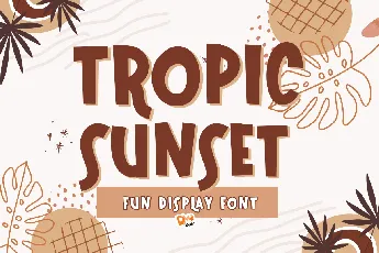 Tropic Sunset font