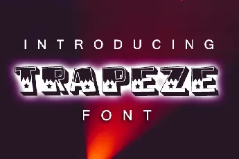 Trapeze font