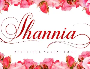 Shannia font