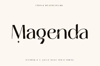 Magenda font