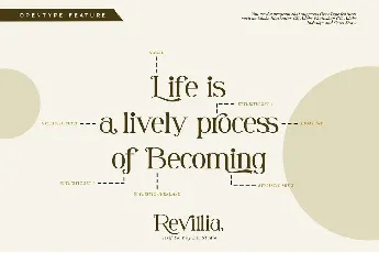 Revillia font