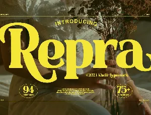 Repra font