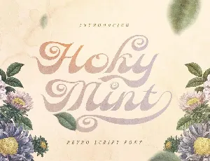 Hoky Mint font