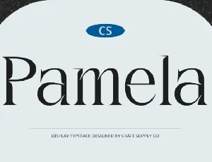 CS Pamela font