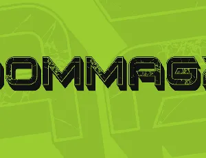 Dommage font