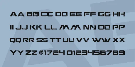 CGF Locust Resistance font