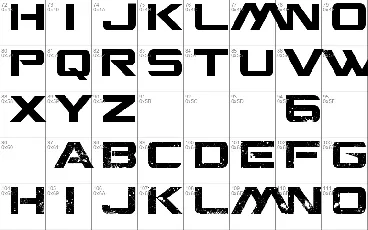 CGF Locust Resistance font