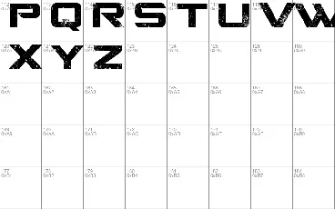 CGF Locust Resistance font