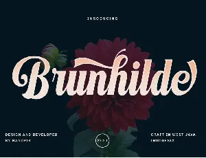 Brunhilde font