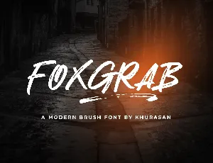 Foxgrab font