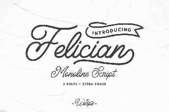 Felician Script font