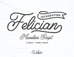 Felician Script font