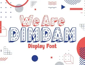 We Are Dimdam font