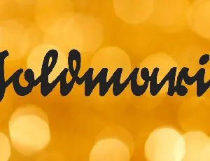 Goldmarie font