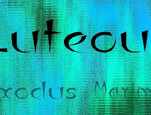 Luteous font