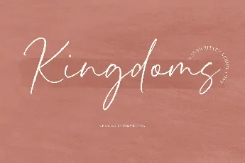 Kingdoms font