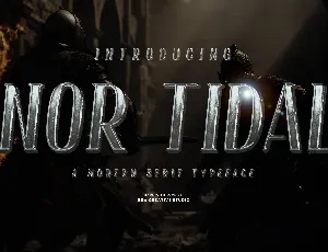Nor Tidal Personal Use font