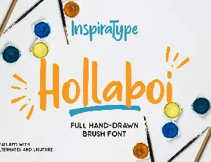 Hollaboy Display font